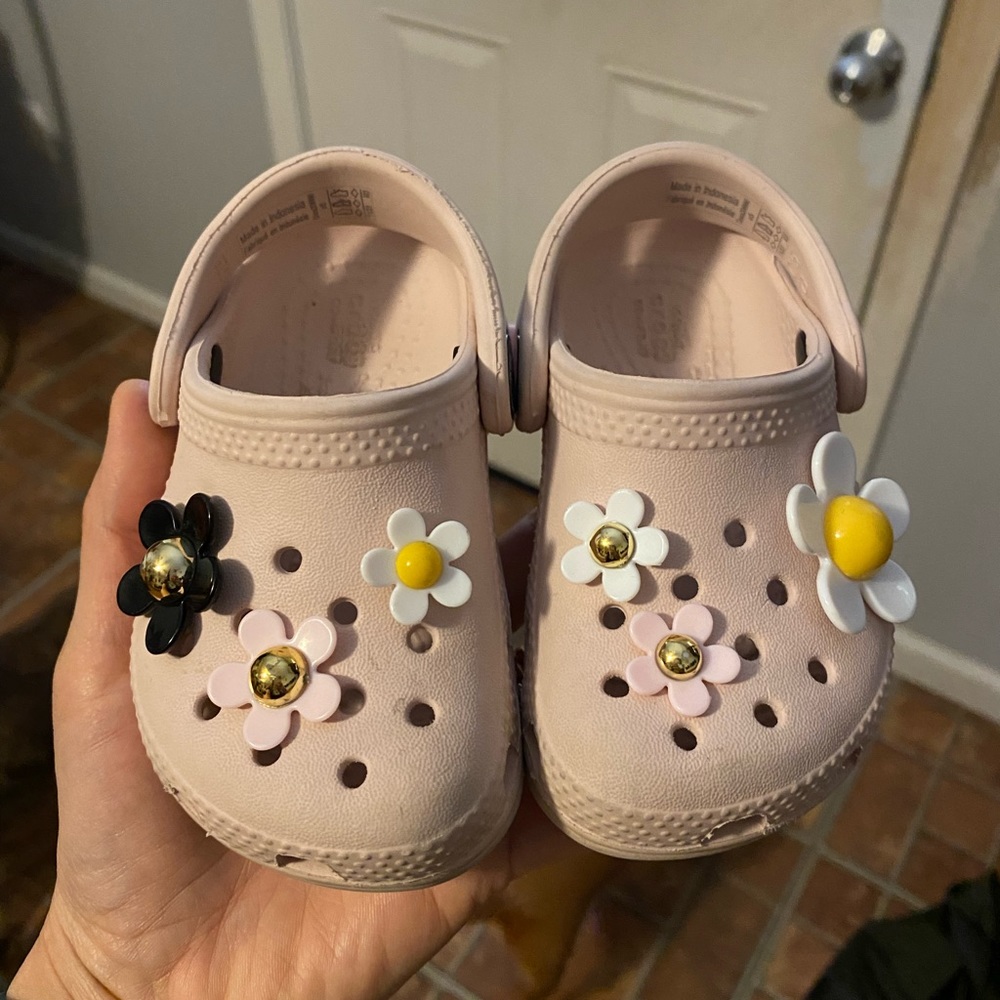 Toddler Crocs size 5 in Quartz